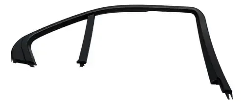 Moldura Interna Janela Traseira Esquerda Mercedes C180 2011 Preto