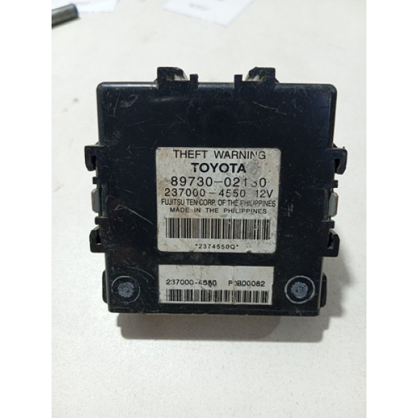 Módulo Alarme Corolla 2009 A 2014 8973002130