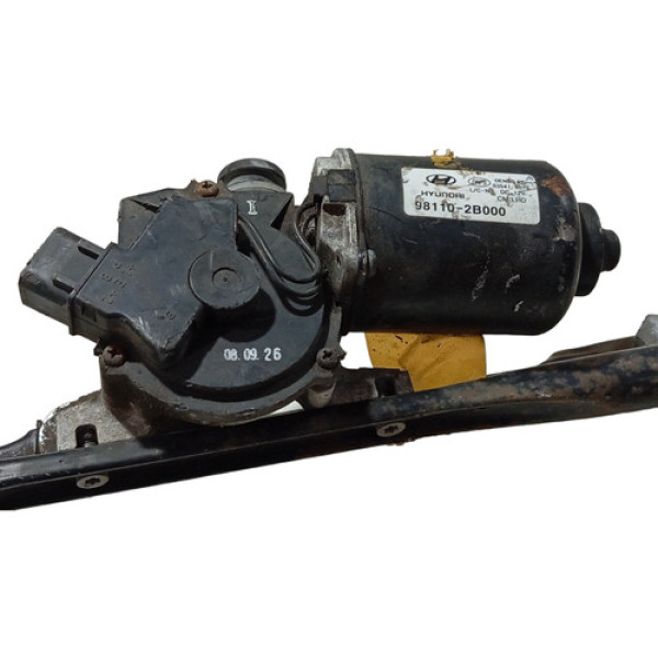 Motor Limpador Parabrisa Dianteiro Hyundai Santa Fé 2008 11