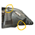 Farol Esquerdo Agile Montana Cromomix 2009 2014 Detalhes 
