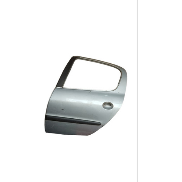 Porta Tras Esquerda Peugeot 206 207 2000 A 2014 Com Detalhe