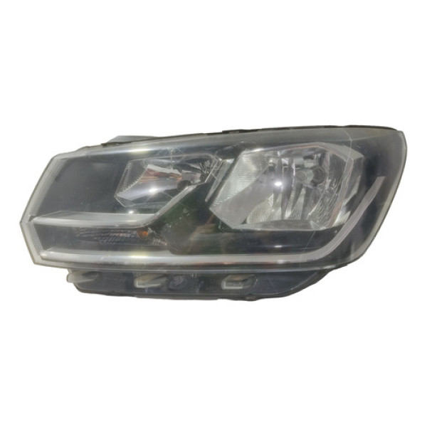 Farol Esquerdo Gol Voyage Saveiro G8 Com Detalhe 