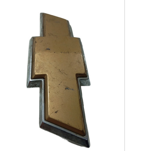 Emblema Gravata Dourado Chevrolet 