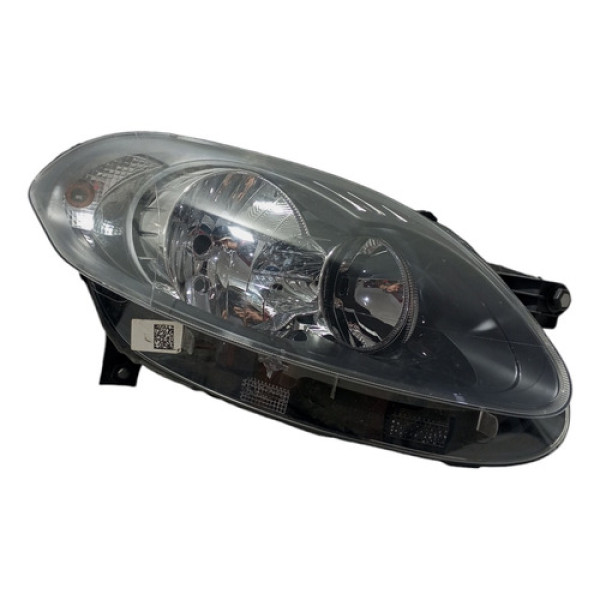 Farol Direito Palio Attractive 2012 A 2016 Mascara Negra 