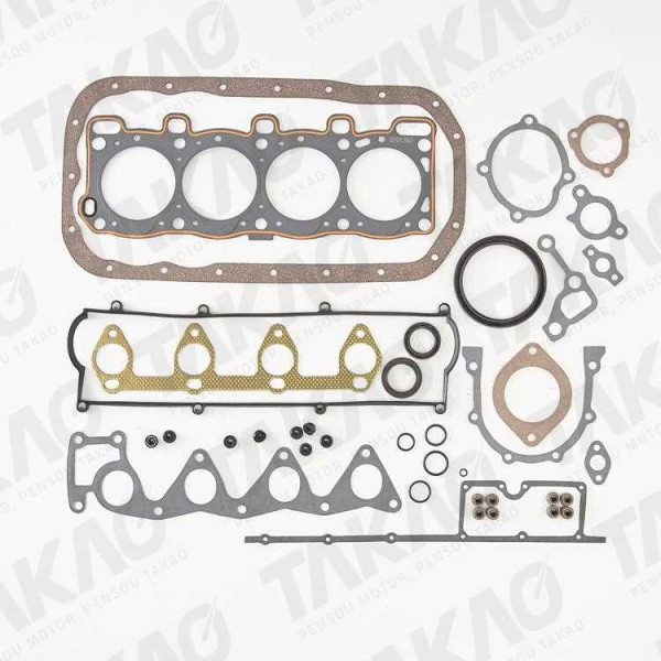 Junta Completa c/ Retentores (JG) - Asia/GM/Kia/Mazda 2.0/2.2L HW/R2/RFT Pick-up B2200, Besta Rocsta, Sportage