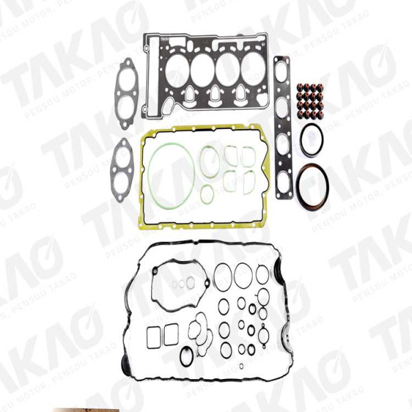 Junta Completa c/ Retentores (JG) - BMW 2.0L 16V N46B20B/E X1 após 10 120i, 320i, Z4