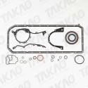 Junta Inferior c/ Retentores (JG) - BMW 2.0/2.2/2.5/2.8/3.0L 318,325,323,328 525,530,X3,X5