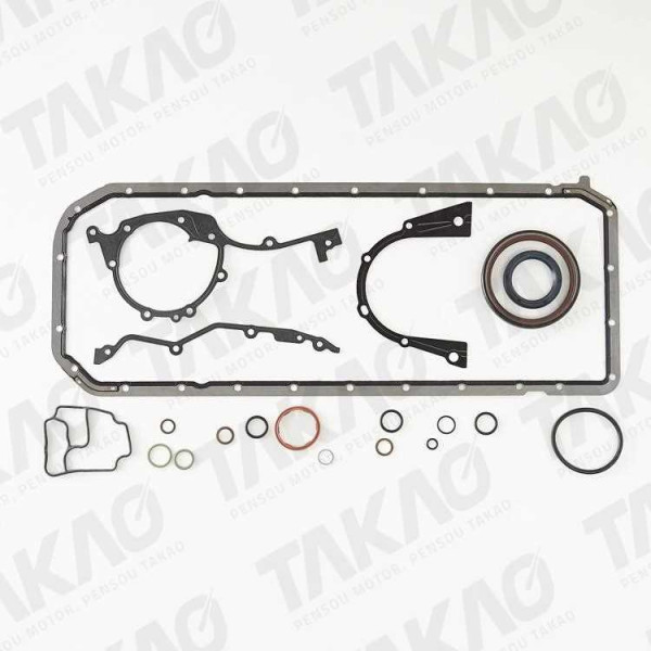 Junta Inferior c/ Retentores (JG) - BMW 2.0/2.2/2.5/2.8/3.0L 318,325,323,328 525,530,X3,X5