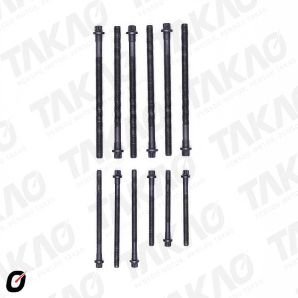 Parafuso de Cabeçote (JG) - BMW 2.0L 16V M52 N46B20B 120i, 320i após 03 Gasolina