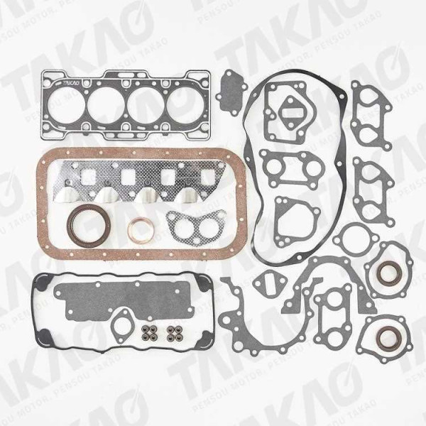 Junta Completa c/ Retentores (JG) - Chana/Effa/Hafei Suzuki 1.0L 8V Cargo Family, Furgão, M100 Picape, Cary, Towner