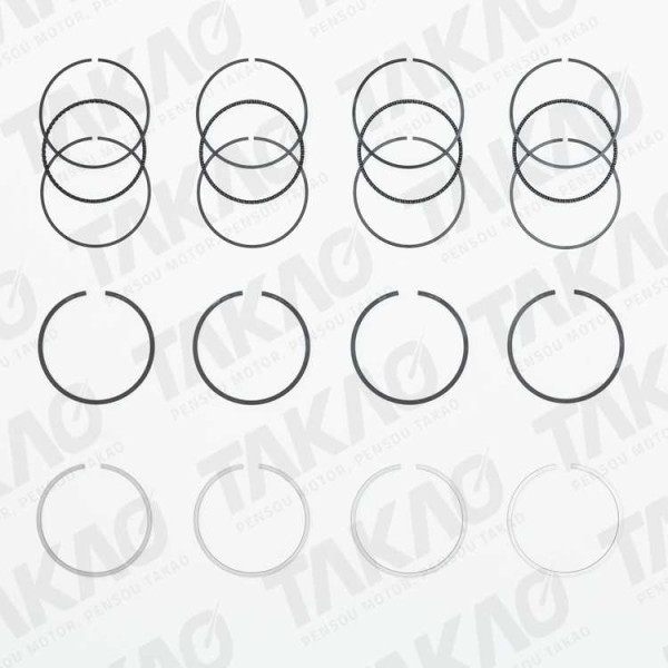 Anel (JG) - Chery 1.3L 16V L4 SQR473 Face após 10 Flex/Gasolina