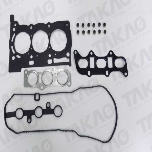 Junta Superior c/ Retentor (JG) - Chery 1.0L 12V SQR371F QQ 3 cilndros Flex