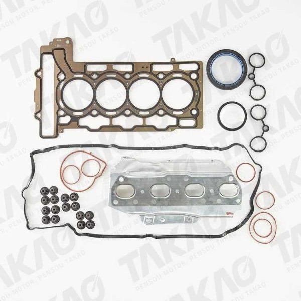 Junta Completa c/ Retentores (JG) - Peugeot/Mini/Citroen 1.6L 16V 3008 308,408, Mini Cooper C4 LOUNGE, C4 Cactus