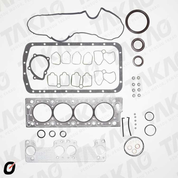 Junta Completa c/ Retentores (JG) - Citroen/Peugeot 1.8L 8V LFX 405, Berlingo, BX Gasolina