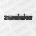 Junta da Tampa de Valvula de Admissao (cada) - Citroen/Peugeot 2.0L 16V EW10J4 307,308,408, C4,C5,Xsara