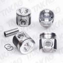 Pistão (JG) - Citroen/Fiat/Peugeot 2.3L 16V DOHC Boxer,Ducato Multjet Jumper Diesel