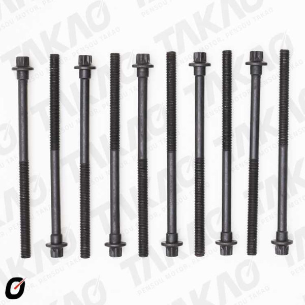 Parafuso de Cabeçote (JG)-1.0/1.4/1.6L 8V 106,206,207,306,C3