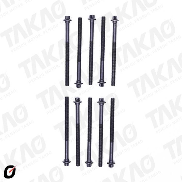 Parafuso de Cabeçote (JG) - Citroen/Peugeot 1.8L 16V 306, Xantia, Xsara Gasolina