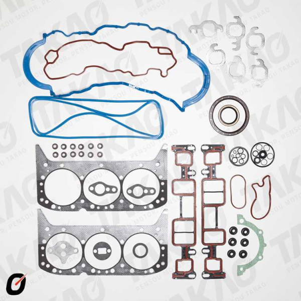 Junta Completa c/ Retentores (JG) - Emp. Motor GM Vortec - 4.3L 12V V6 Veicular GM Vortec - 4.3L 12V V6