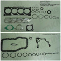 Junta Completa s/ Retentor Traseiro (JG) - Audi/Volkswagen 1.4/1.6L 8V A3,Golf Gol,Golf,Fox,Polo Saveiro,Voyage