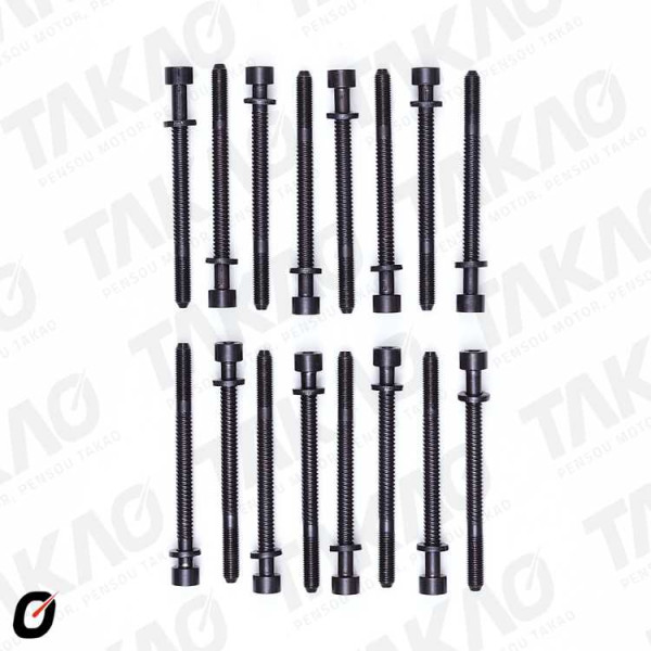 Parafuso de Cabeçote (JG) - Audi/Volkswagen 2.8/3.0L 30V V6 A4,A6,A8,A8 até 01 Gasolina