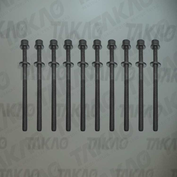 Parafuso de Cabeçote (JG) - Ford/Troller 3.0L 16V L4 motor MWM Power Stroker Troller