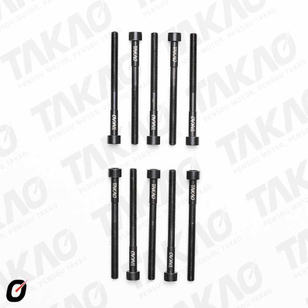 Parafuso de Cabeçote (JG) - Toyota 1.3/1.5L 16V DOHC Yaris, Etios após 12