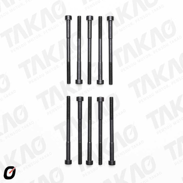 Parafuso de Cabeçote (JG) - Toyota/Lifan 1.6/1.8L 16V 1/3ZZ Corolla Novo,Fielder X60 Flex/Gasolina