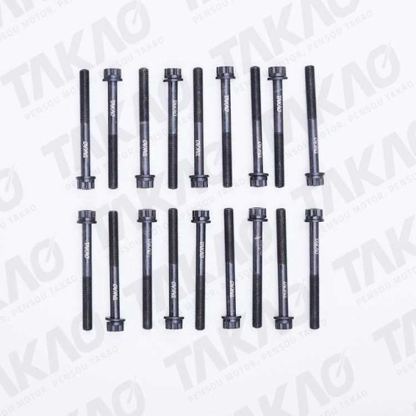 Parafuso de Cabeçote (JG) - Toyota 3.7L 8V 14B OHV Pick-up Bandeirantes 94 até 01