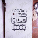 Junta Superior c/ Retentor (JG) - Toyota 2.7L 16V 3RZ Hilux, SWR após 97