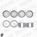 Tucho de Válvula (cada) - Toyota 2.4/2.8/3.0L 8V 1KZT 2L/3L/5L Hilux, SWR