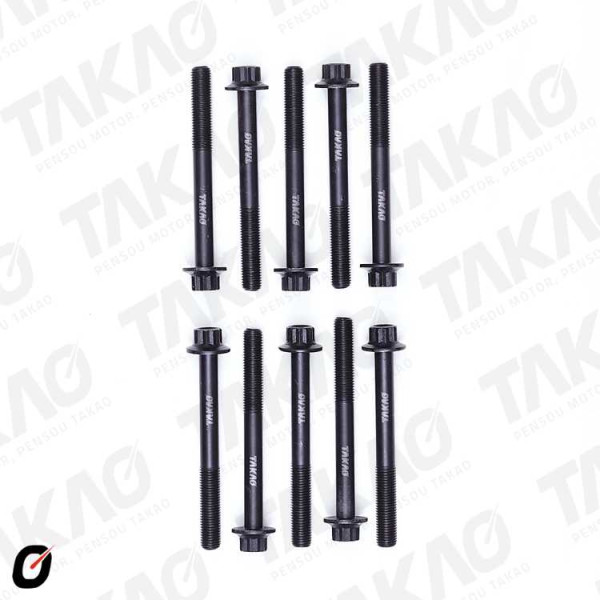 Parafuso de Cabeçote (JG) - GM/Kia/Suzuki 2.0/2.2L 8V Grand Vitara,Tracker Sportage, Besta