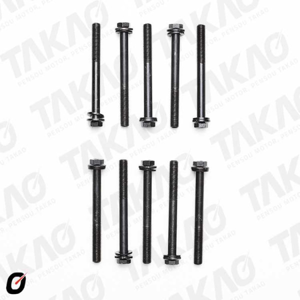 Parafuso de Cabeçote (JG) - GM/Suzuki 2.0L 16V DOHC Grand Vitara,Tracker Gasolina