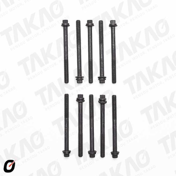 Parafuso de Cabeçote (JG) - Suzuki 1.3/2.0L 16V DOHC Ignis, Jimny, SX4 Gasolina