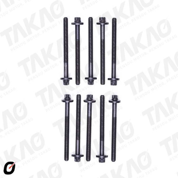 Parafuso de Cabeçote (JG)-1.0/1.2L 8/16V 206 Clio,Twingo/Fle