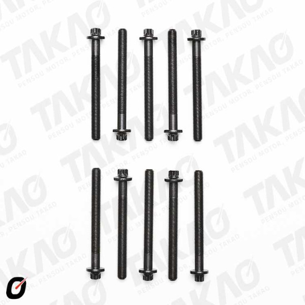 Parafuso de Cabeçote (JG) - Renault 2.0L 16V F4R Duster, Captur, Scenic Megane, Laguna