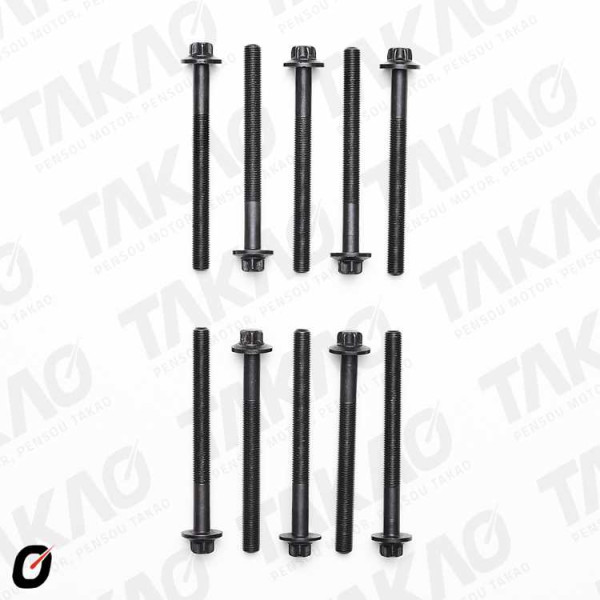 Parafuso de Cabeçote (JG) - Renault 2.3L 16V M9TD Master após 10 Diesel/Turbo