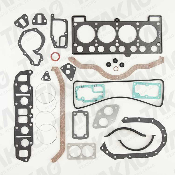Junta Completa s/ Retentores (JG) - Ford/Volkswagen 1.0L 8V L4 SOHC AE Escort 91 até 96 Gol Carburado/Inj.