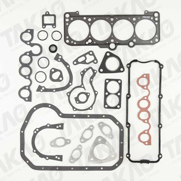 Junta Completa s/ Retentores (JG) - Ford/Volkswagen 1.6/1.8L 8V AP/MI Gol,Escort,Parati Saveiro,Santana
