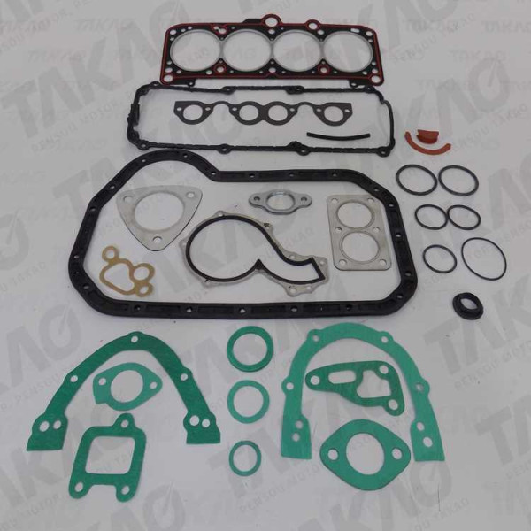 Junta Completa s/ Retentores (JG) - Ford/Volkswagen 1.6/1.8L 8/16V AP/MI Gol,Escort,Parati Santana,Verona