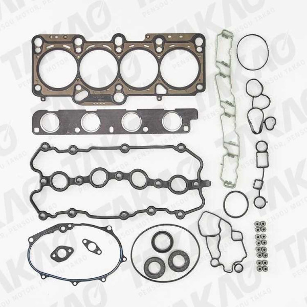 Junta Completa s/ Retentor Traseiro (JG) - Volkswagen 2.0L 16V DOHC BWA Passat ano 05 Gasolina