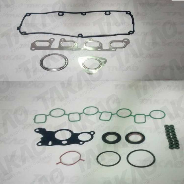 Junta Completa s/ Cabecote s/ Retentor Traseiro (JG)-2.0L 16
