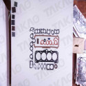 Junta Superior c/ Retentor JG Ford/VW 1.6/1.8L 8V AP Apollo