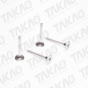 Valvula de Escape (cada) - Ford/VW 1.6/1.8/2.0L 8V AP Gol