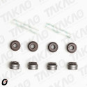 Retentor de Valvulas (cada) - Peugeot/Renault 1.0L 16V 7LZ,PLZ,D4D 206,Clio,Kangoo Twingo Flex/Gasolina