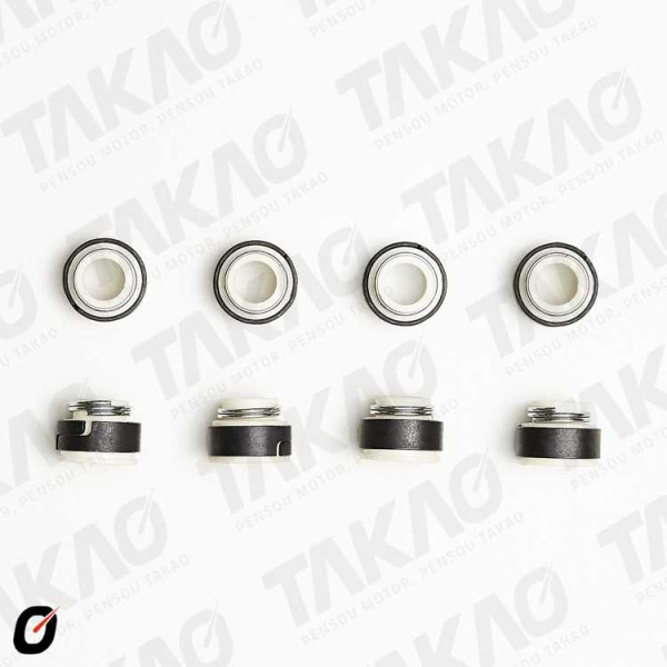 Retentor de Valvulas (cada) - Renault 1.2/1.6L 8V C3G/C3L Clio, R19, Twingo Express/Gasolina