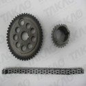Kit de Corrente - GM 3.8L 12V V6 OHV 231 Omega  98 até 04 Gasolina
