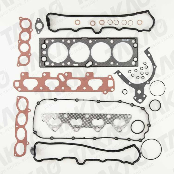 Junta Completa s/ Retentores (JG) - GM/Opel 1.6L 16V L4 DOHC Corsa, Tigra, Wagon Gasolina