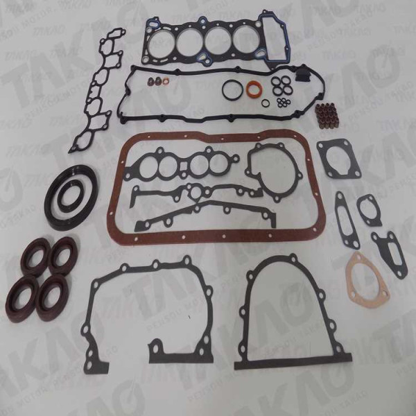 Junta Completa c/ Retentores (JG) - Nissan 1.6L 16V L4 GA16DE Sentra  91 até 97 Gasolina