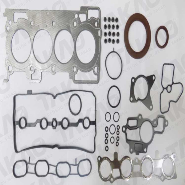 Junta Completa c/ Retentores (JG) - Nissan 1.8/2.0L MR18/20DE Fluence, Livina Sentra,Tiida,X-Trail